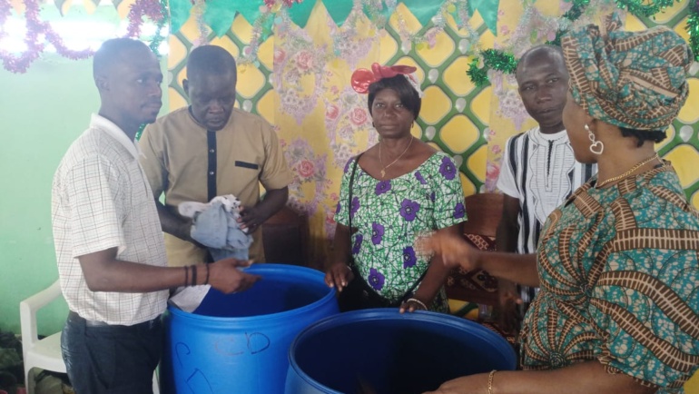 Hands and Feet Ministry International and Positive Passtime made a generous donation to Holy Chapel Church Tabernacle of Grace.